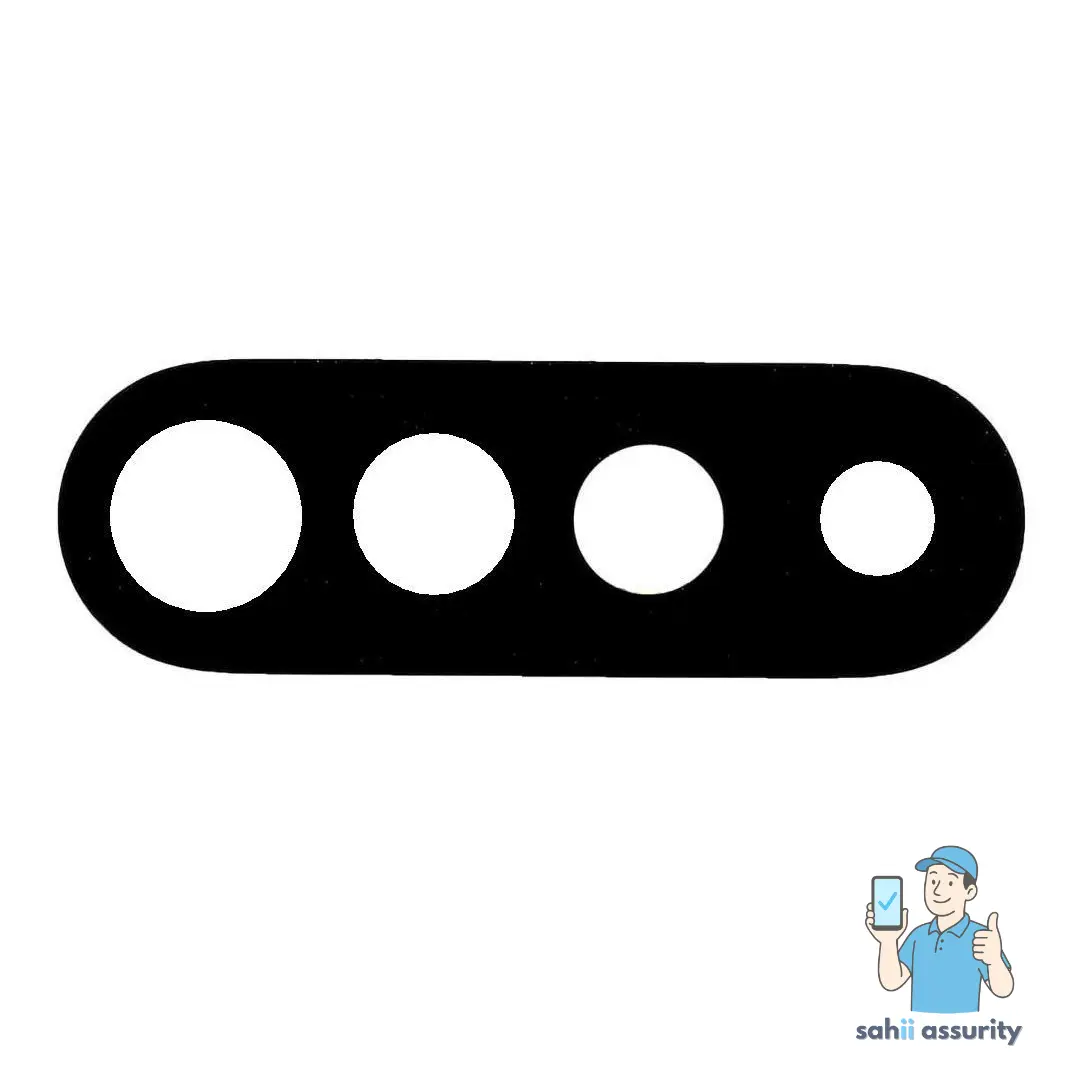 Camera Lens for Realme Narzo 30 Black thumbnail